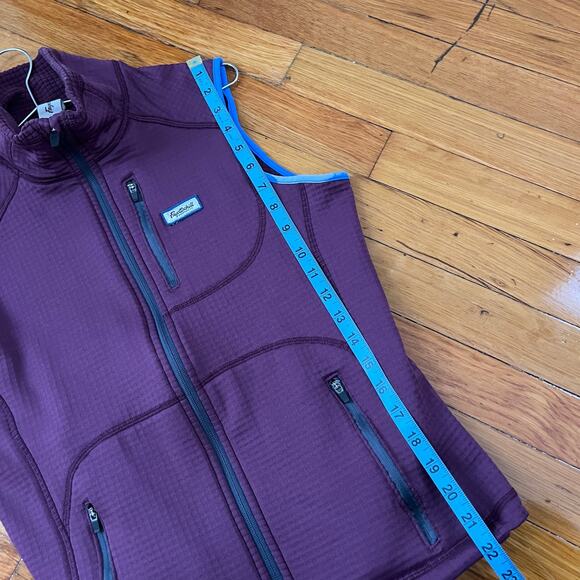 Fayettechill Outerwear LO Fleece Polartec Vest in Plum Size S - Picture 16 of 16